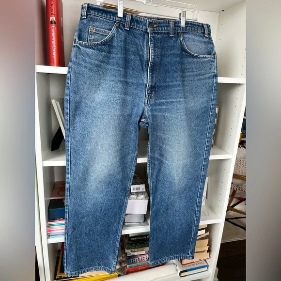 Vintage Levi’s 619 ORANGE TAB Jeans!!!! - Picture 1 of 9